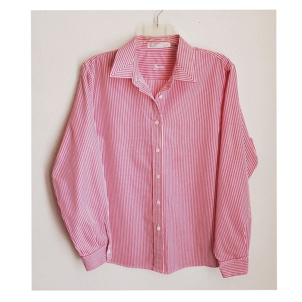 Foxcroft Button Down Shirt Sz 12